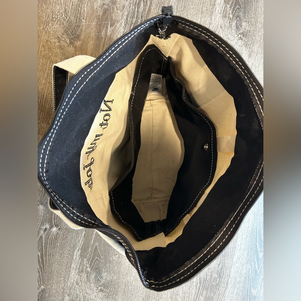 Lands' End Embroidered Tote - Picture 4 of 5